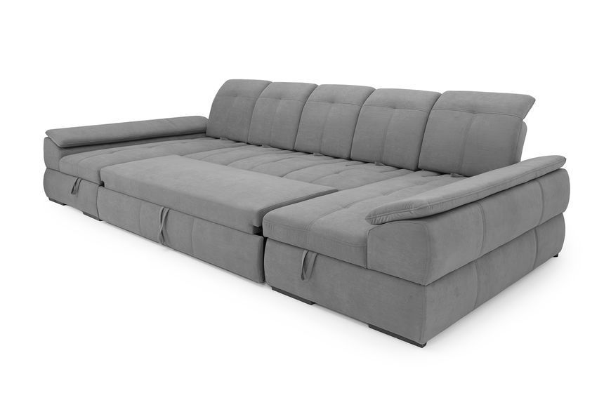 Кутовий диван Денвер П3 (400 &times; 195 см, сірий) IMI Premium kdnvr-p3-ll-96 фото