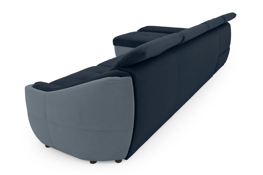 Кутовий диван Спейс АМ3 (337 &times; 187 см, синій з сизим) IMI Premium ksps-AM3-ll-88-98 фото