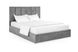 Ліжко з матрацом Лотос 160х200 (Світло-сірий, велюр, без підйомного механізму) IMI lts-am160x200ssb фото 2