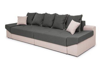 Диван Grande (114 &times; 308 см, сірий з бежевим) IMI Premium mpr-d-grnd-bgm-35-33 фото