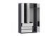 Шафа Formo-6 (антрацит + білий, 120х54х207 см) ph-shf-sh3-ntc-bl фото 2