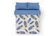 Комплект постільної білизни Персефона-3 (євро, бязь gold lux, наволочки: 50х70 см 2 шт та 70х70 см 2 шт, перо, блакитний) IMI m-ps-bz-glx-psf3-vr-bl-pr фото 1