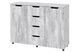Комод Malcron (120 &times; 38 &times; 87,5 см, бетон) ph-kmd-k4-2-ek-bt фото