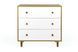 Комод UrbanOak-1 3ШУХ (дуб аппалачі і німфея альба, 80x39x77 см) IMI lkmd-hg1-db-ppl-nmf-lb фото 2
