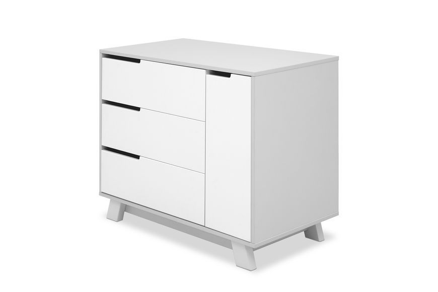 Комод Мрія-3 (90 &times; 49 &times; 77 см, біло-сірий) vr-kmd-mnttn-900-bl-sr фото