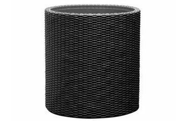 Садовый горшок Берест (28 &times; 28 &times; 28,3, антрацит) kt-grsh-sml-cld-pl-ntrc фото