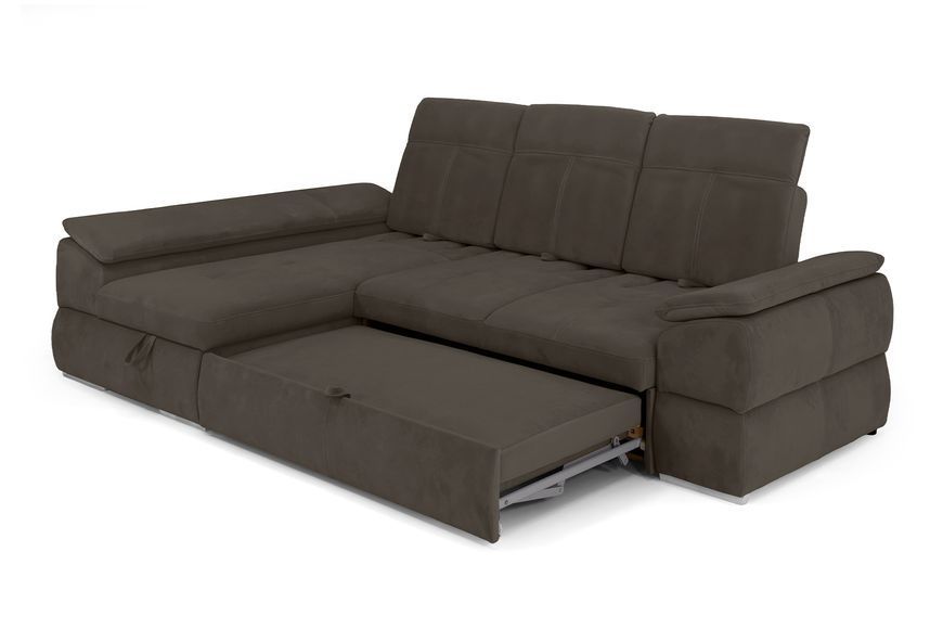 Угловой диван Денвер 2 (285 &times; 195 см, коричневый) IMI Premium kdnv2-pl-4-l фото