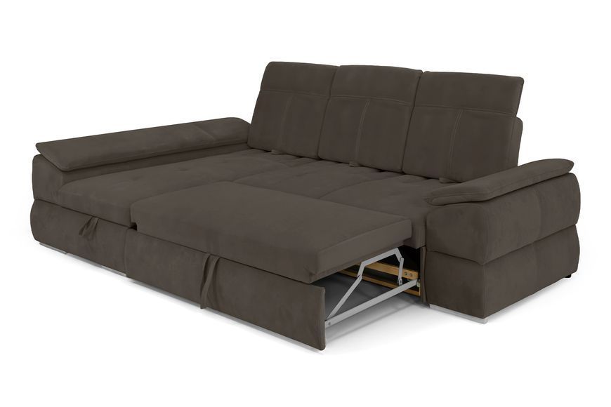 Угловой диван Денвер 2 (285 &times; 195 см, коричневый) IMI Premium kdnv2-pl-4-l фото