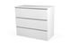 Комод SleekLine 3ШУХ (нимфея альба, 90x43x80 см) IMI lkmd-nrd-nmf-lb фото 1