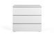 Комод SleekLine 3ШУХ (нимфея альба, 90x43x80 см) IMI lkmd-nrd-nmf-lb фото 2