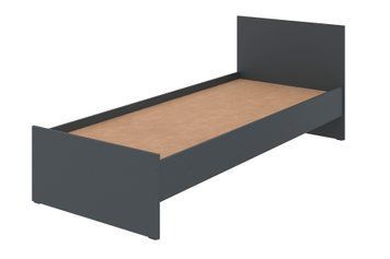 Ліжко дитяче Structa (95 &times; 203,2 &times; 83 см, антрацит) ph-ld-drm-ntc фото