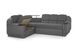 Комплект угловой диван Меркурий с пуфом (Серый, 255х185 см) IMI kmrc-sn-8-p фото 5